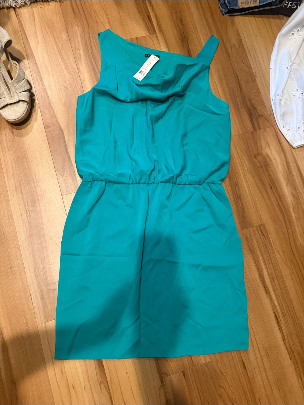 Theory Green Dress